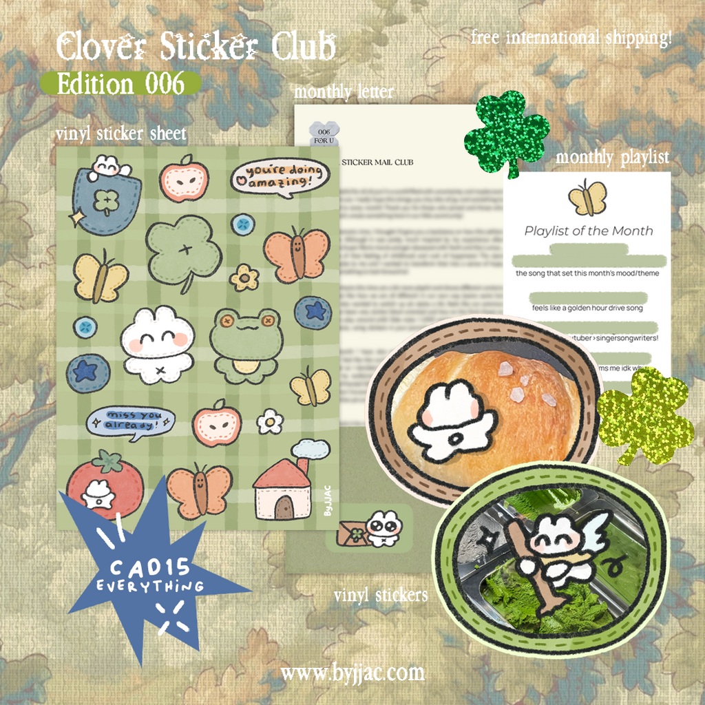 Clover Sticker Club