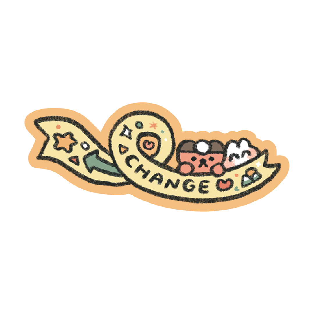 Change Sticker