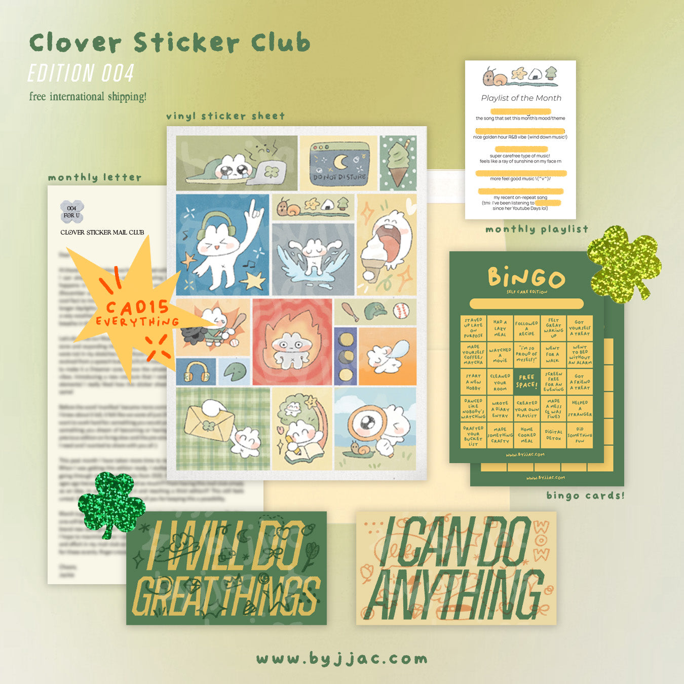 Clover Sticker Club
