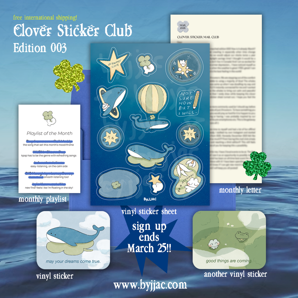 Clover Sticker Club