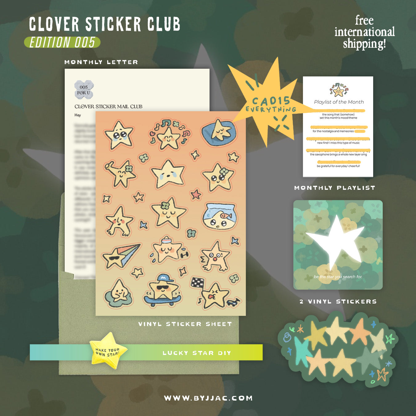 Clover Sticker Club