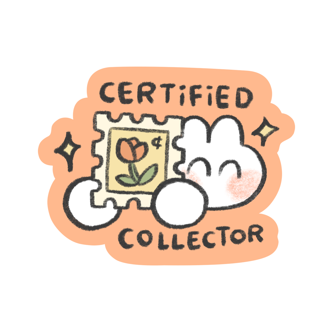 Stamp Collector Sticker