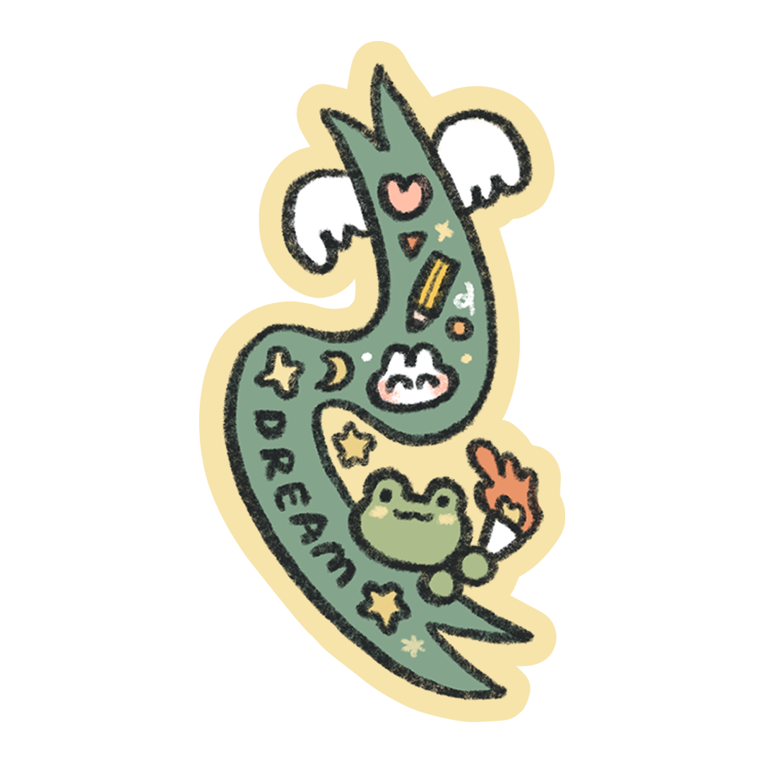 Dream Sticker Lisa Dream Sticker – ByJJAC
