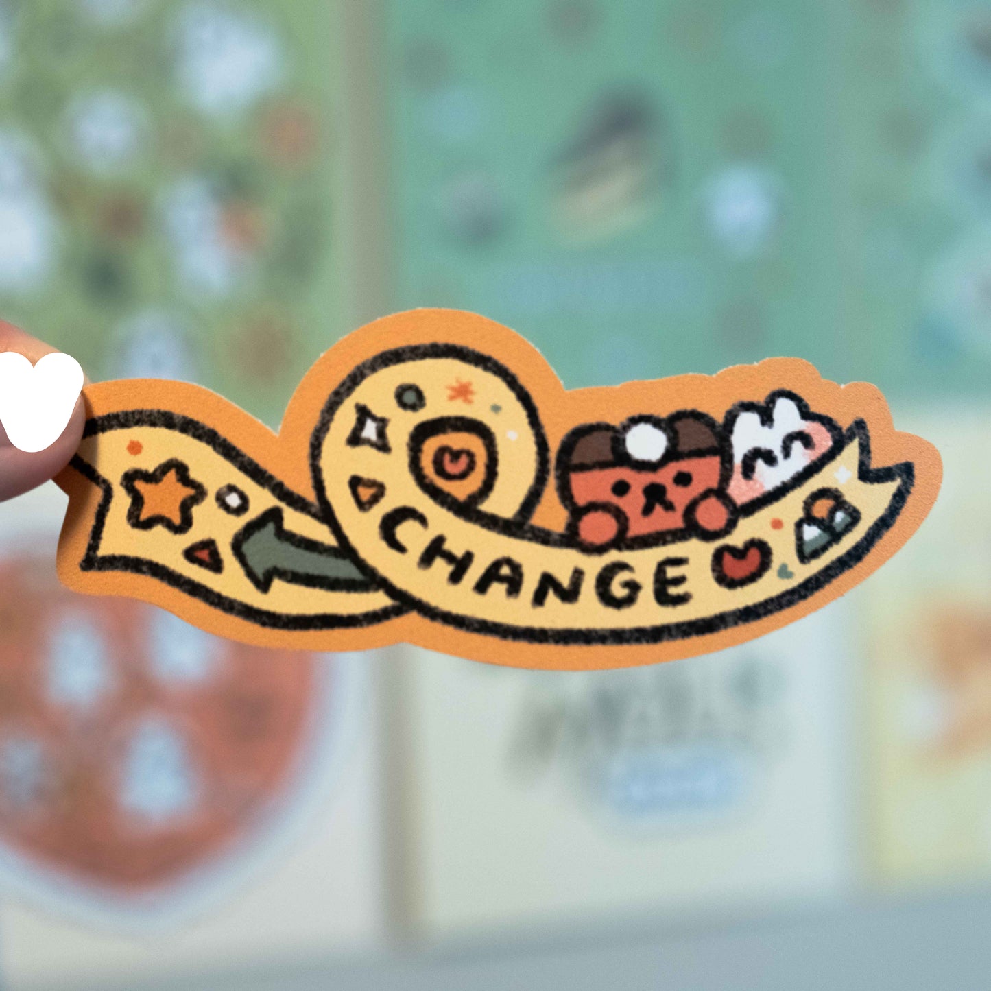 Change Sticker