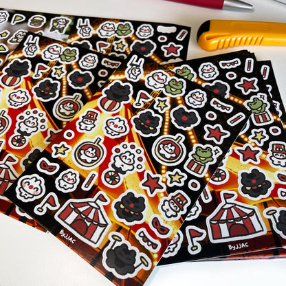 Circus Fun Sticker Sheet