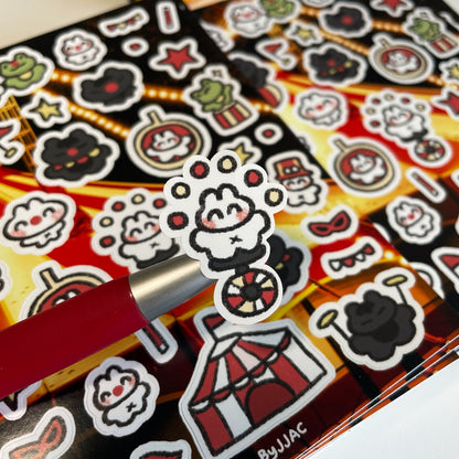 Circus Fun Sticker Sheet