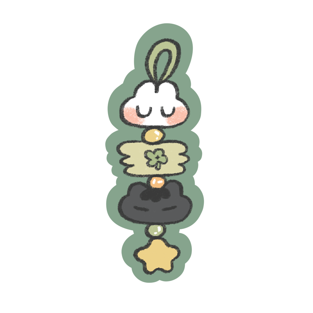 Minny Lucky Charm Sticker