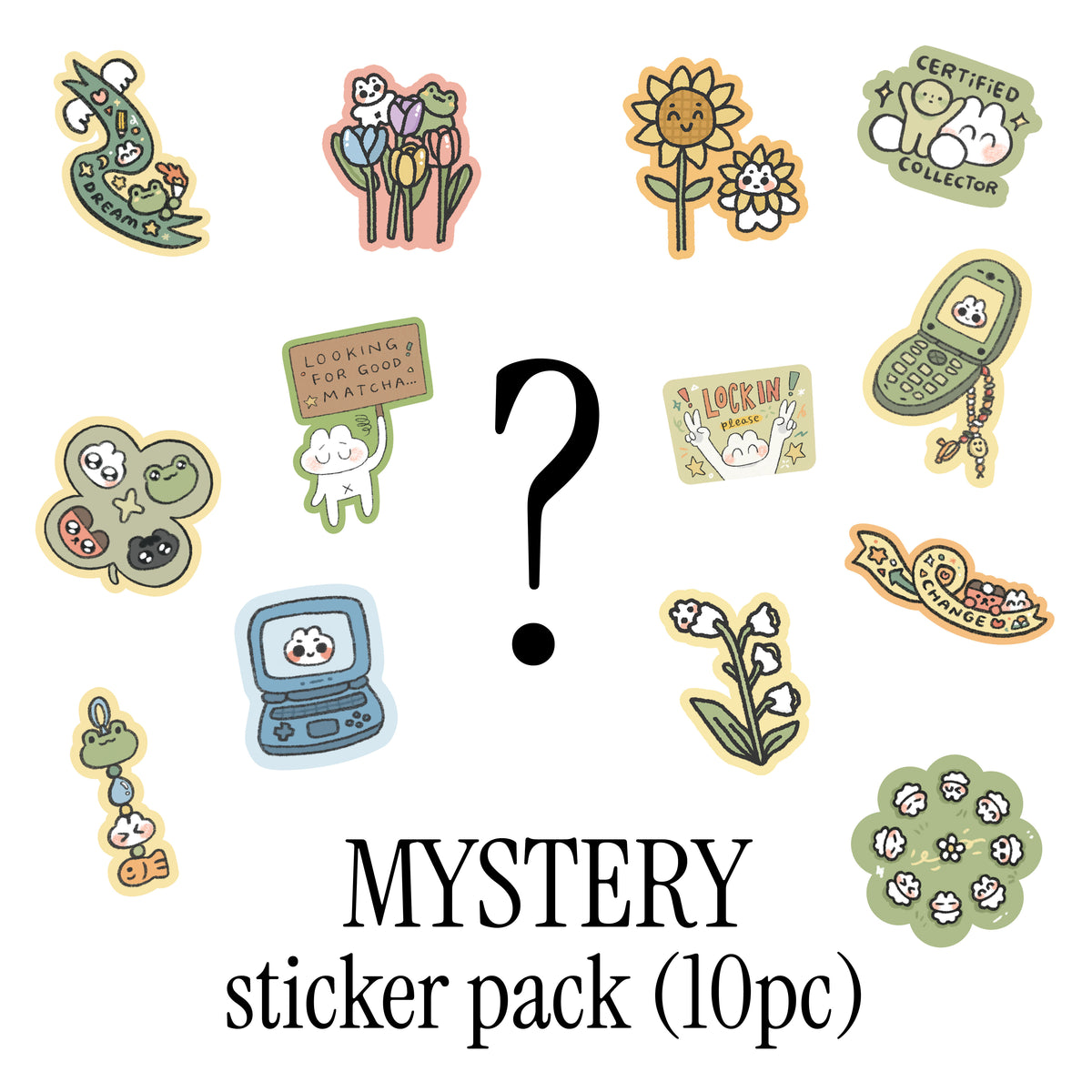 Mystery Sticker Pack (10pc)